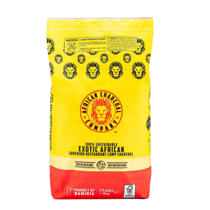 African Charcoal Company Superior Lump Charcoal (17.6lbs)
