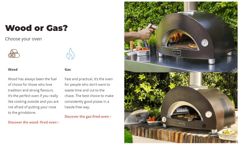 Alfa Forni Nano Wood Fired Oven (Copper)