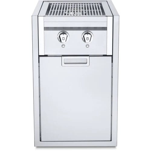 Crown Verity Infinite Built-In Gas Dual Side Burner with Garbage Holder and Light Package