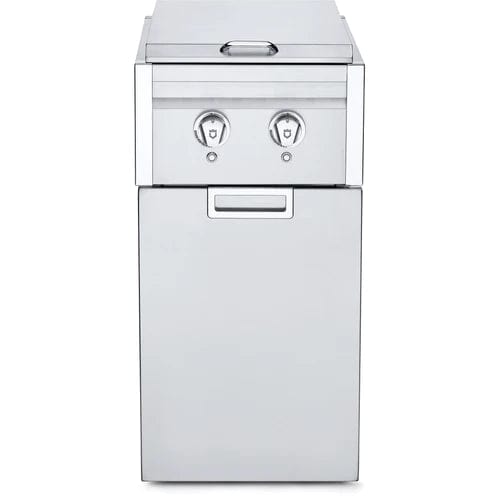 Crown Verity Infinite Modular Gas Dual Side Burner with Cabinet and Light Package (Bulk Tanks Only) ICM-SB-SIBULK-LT