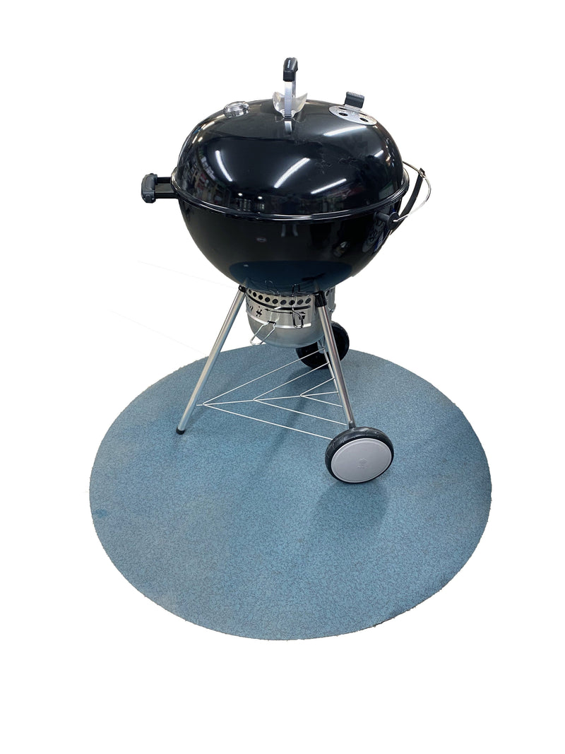 Green BBQ Mat (For a Big Green Egg/Kamado) 48" Diameter