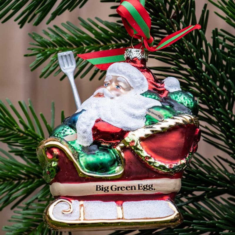 BGE Christmas Santa's Sleigh Ornament 127617