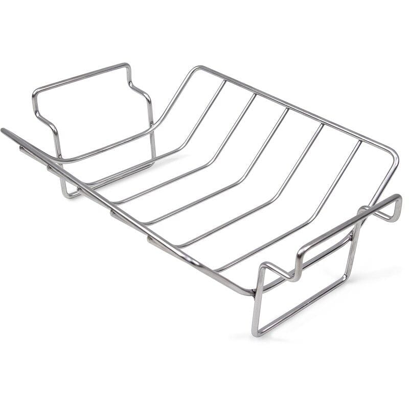 Big Green Egg 117564 - Vertical Rack Stainless Steel (Roast/Rib Rack) VRP