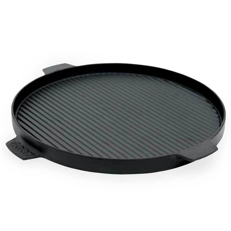 Big Green Egg 117656 Dual Sided Iron Plancha Griddle 14"
