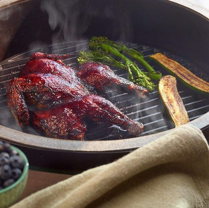 Big Green Egg 122971 - Cast Iron Cooking Grids for Small and MiniMax EGG