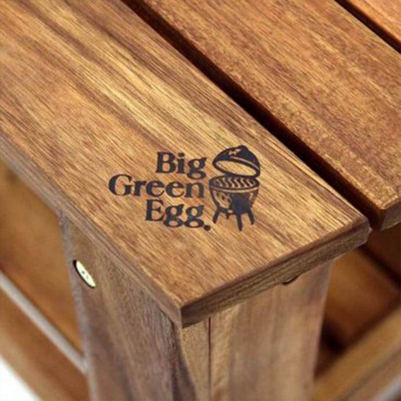 Big Green Egg - Acacia Wood Table For XLarge Egg 118264