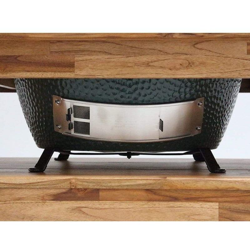 Big Green Egg Large EGG Built-In Charcoal Smoker Kit 389920