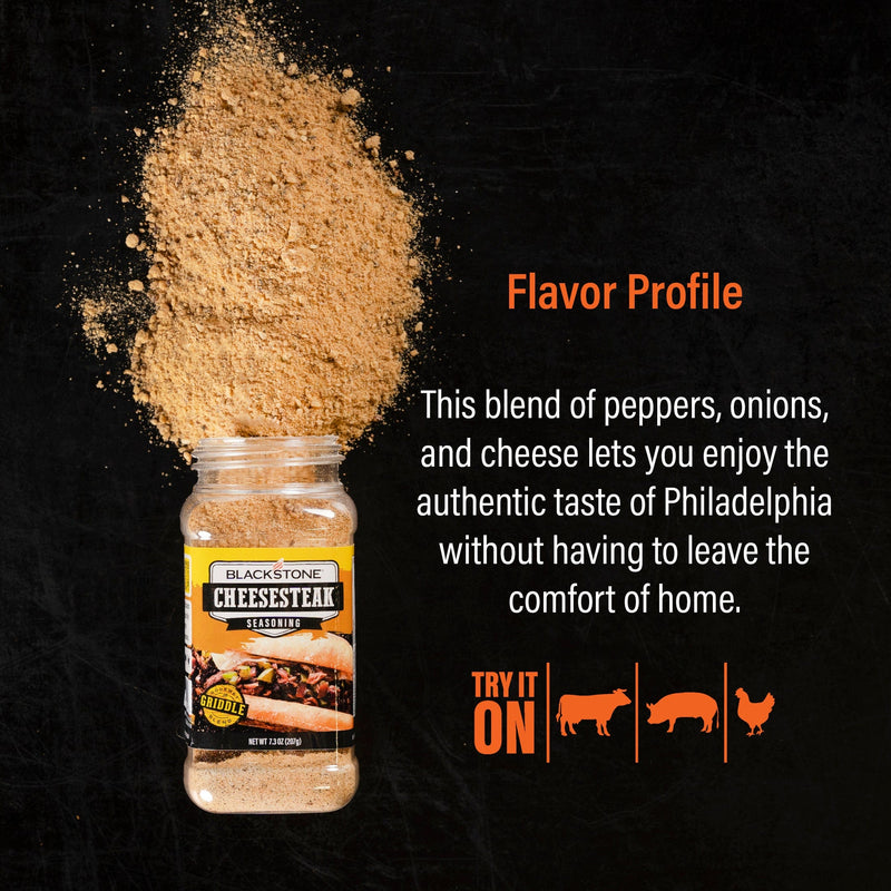 Blackstone Cheesesteak Seasoning 7.3 oz 4104BS