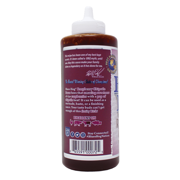 Blues Hog BBQ Sauce Raspberry Chipotle Squeeze Bottle (25oz)