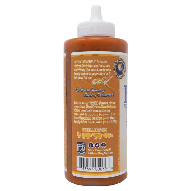 Blues Hog Wild Wing Sauce 19oz Squeeze Bottle 70810