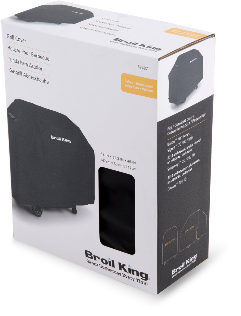 Broil King 67487 Select BBQ Cover 58" fits Selected Signet, Sovereign, Crown, Baron Series