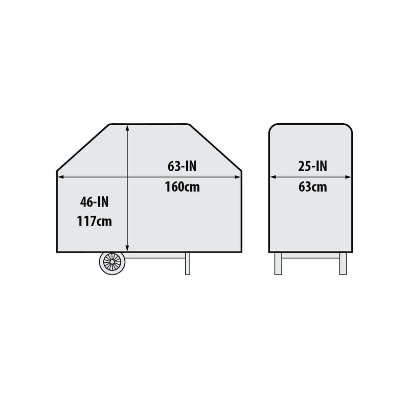 Broil King Broil King 68491 Premium Bbq Cover 63-inch Fits Selected Regal, Imperial And Sovereign Series 68491 Accessory Cover BBQ 060162684913