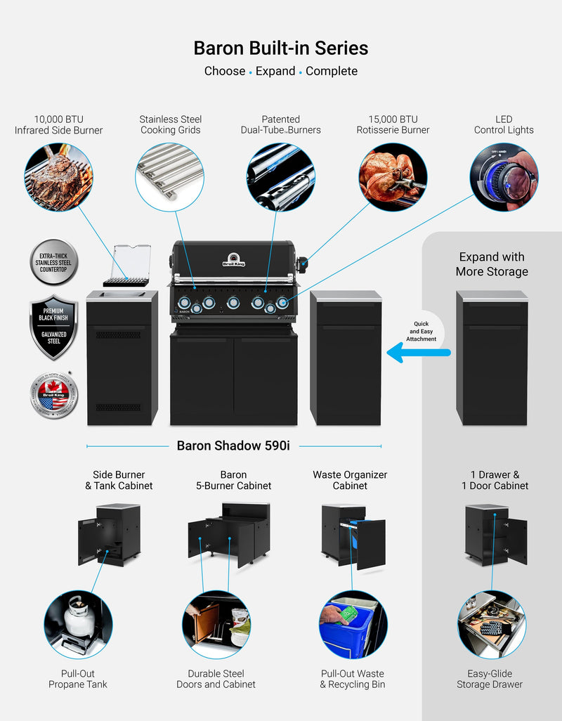 Broil King Baron 590i Island Grill