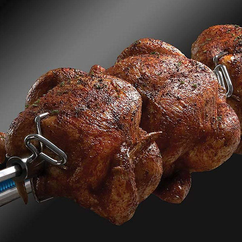 Broil King BARON S590 PRO IR BBQ with Infrared Side Burner, Rear Rotisserie Burner & Rotisserie Kit