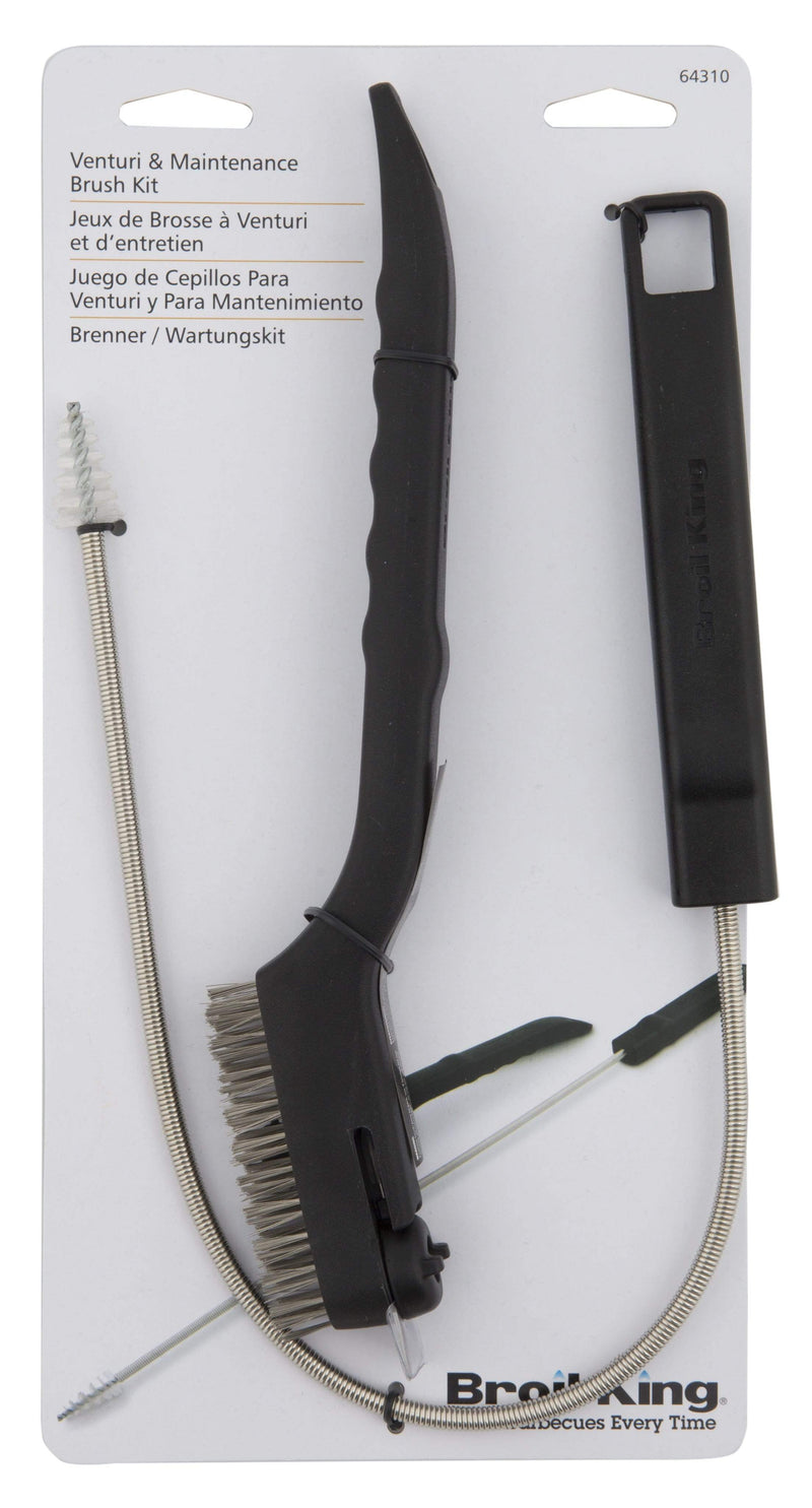Broil King Burner Brush & Maintenance Set Stainless Steel 64310