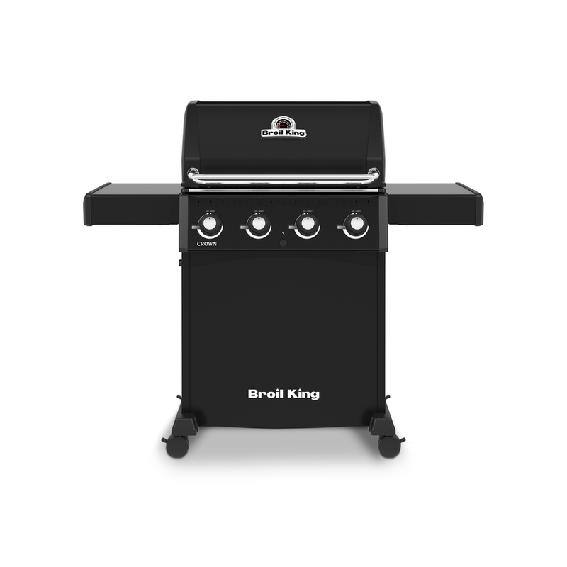 Broil King CROWN 410 4-Burner BBQ with Heavy-Duty Cast Iron Cooking Grids