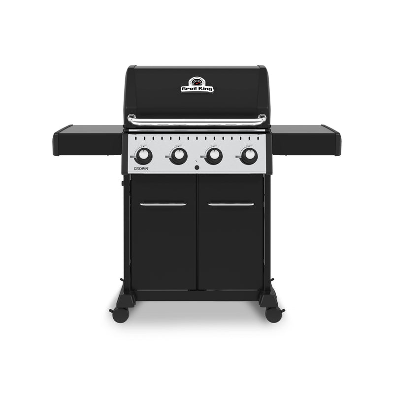 Broil King CROWN 420 4-Burner BBQ with Heavy-Duty Cast Iron Cooking Grids