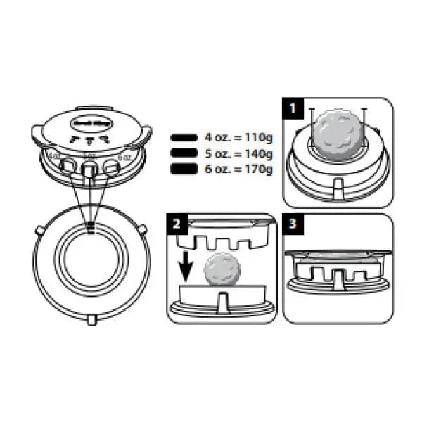 Broil King Deluxe Burger Press 62475