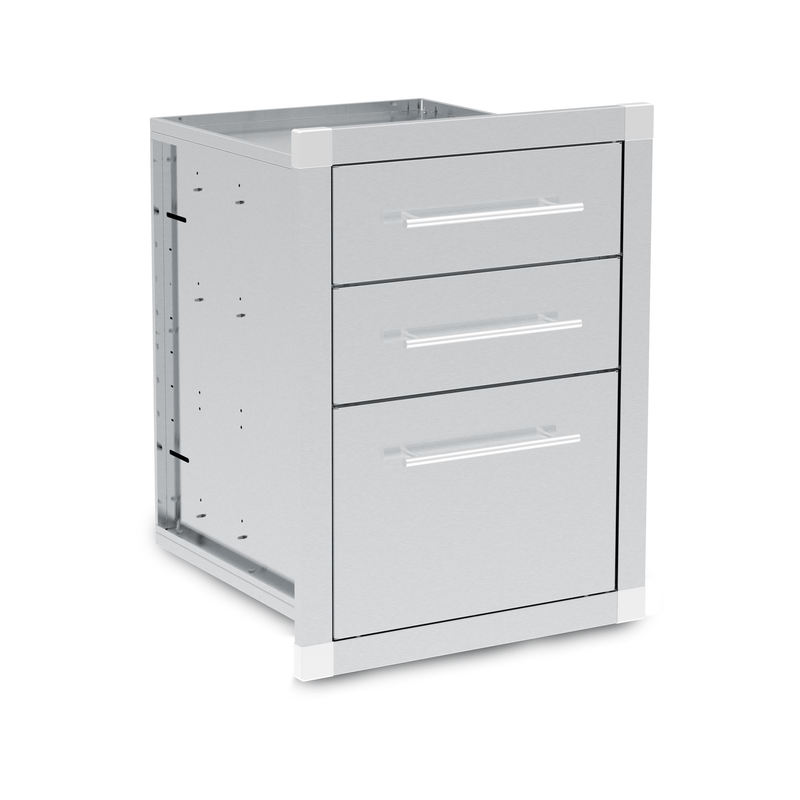 Broil King Enclosed 3 Drawer Assembly - 800510
