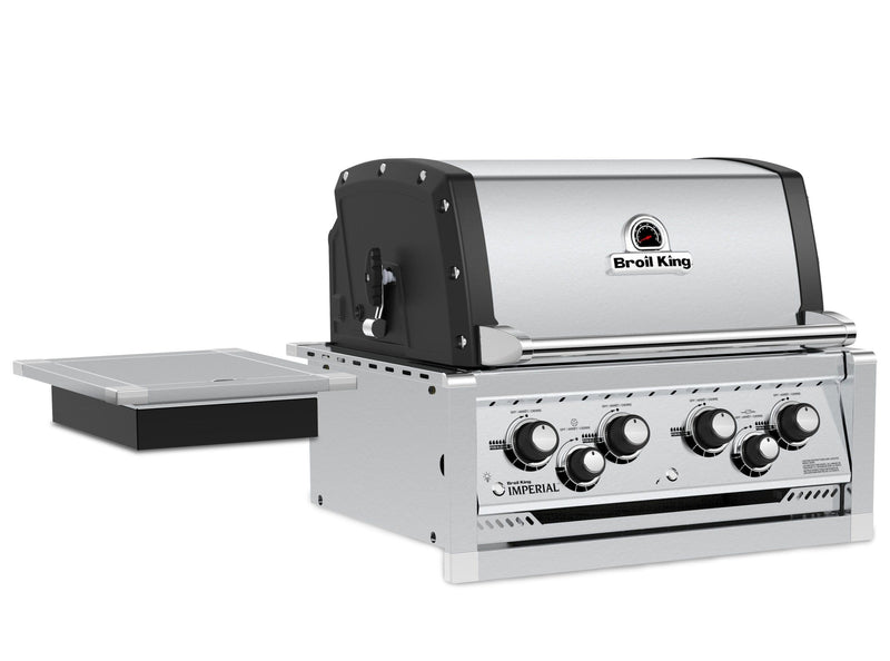 Broil King IMPERIAL S490 Built-in Grill with Side Burner & Rotisserie Kit