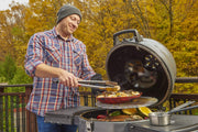 Broil King Broil King KEG 5000 Charcoal Grill Smoker w/ Heavy-Duty Cast Iron Cooking Grate 911470 Black / Charcoal 911470 Freestanding Kamado Grill 062703114705