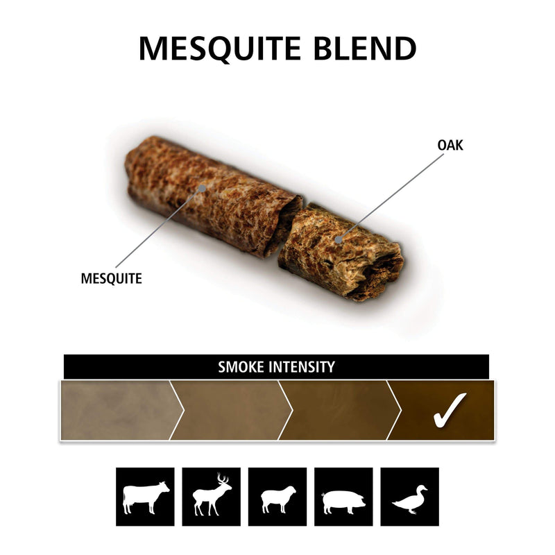 Broil King Mesquite Blend (Mesquite, Oak) Pellets 20 lb Resealable Bag