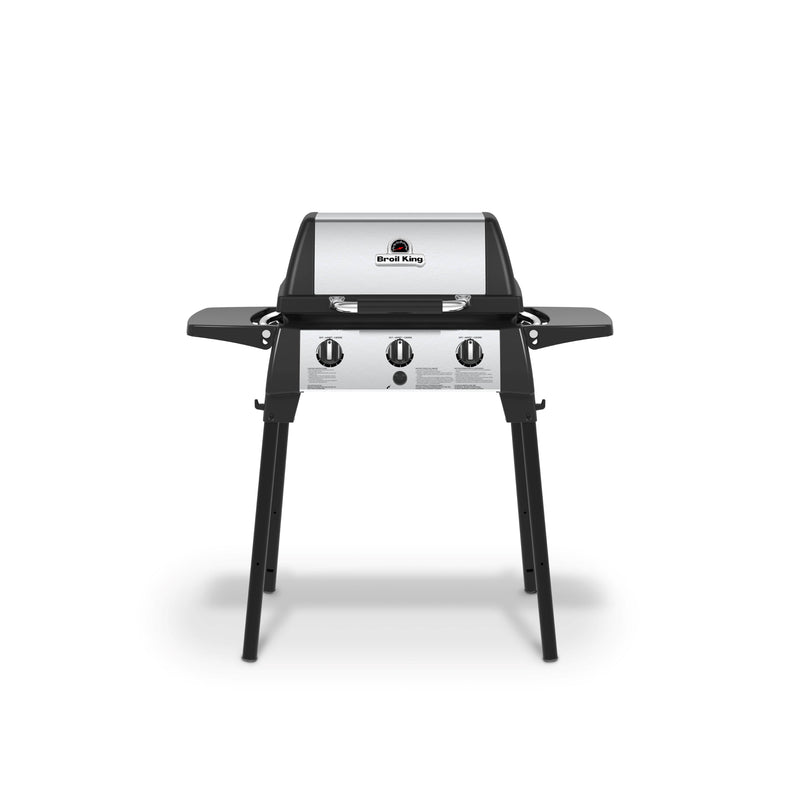 Broil King Broil King PORTA-CHEF 320 3-Burner Portable Propane BBQ Propane / Black 952654 Portable Gas Grill 062703526546