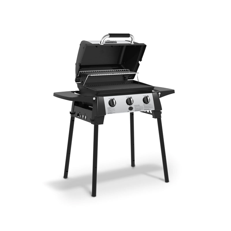 Broil King Broil King PORTA-CHEF 320 3-Burner Portable Propane BBQ Propane / Black 952654 Portable Gas Grill 062703526546