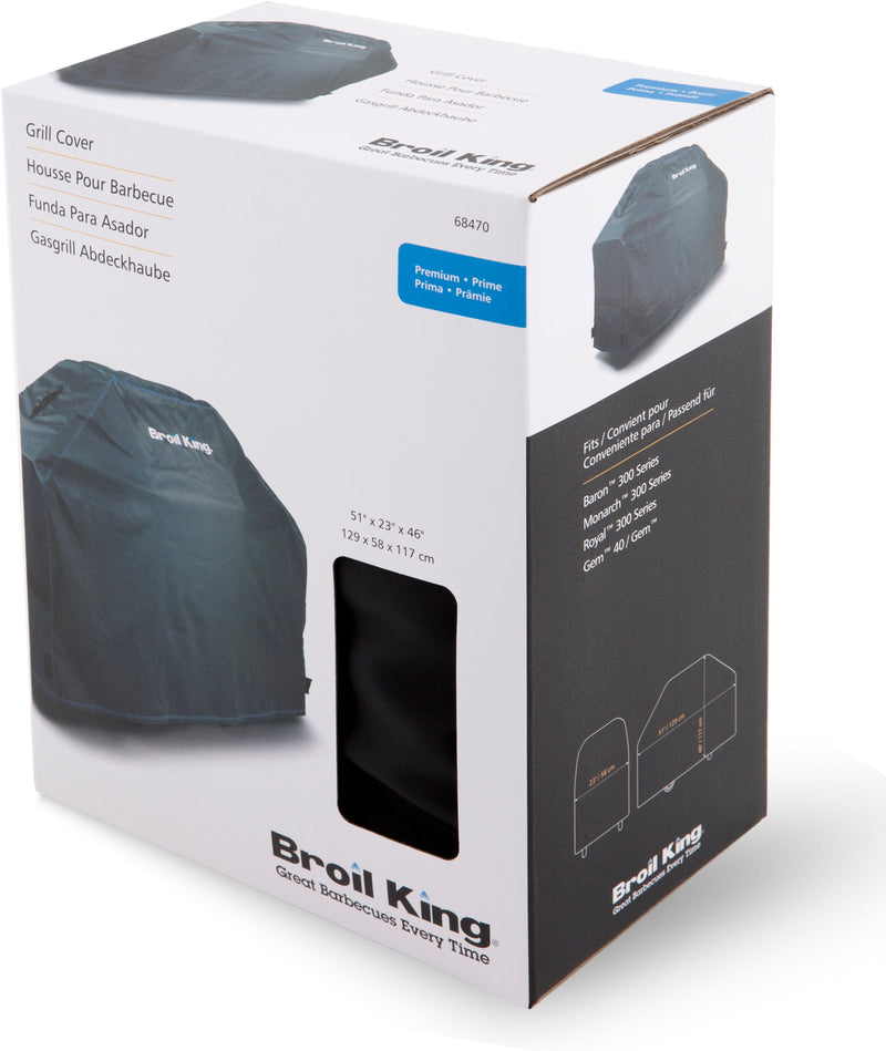 Broil King Broil King Premium Bbq Cover 51-inch Fits Baron And Monarch 300 Series 68470 68470 Accessory Cover BBQ 060162684708