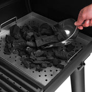 Broil King Broil King REGAL Charcoal Offset Smoker 500 with Heavy Duty Cast Iron Grids Charcoal / Black 958050 Freestanding Charcoal Smoker 062703580500