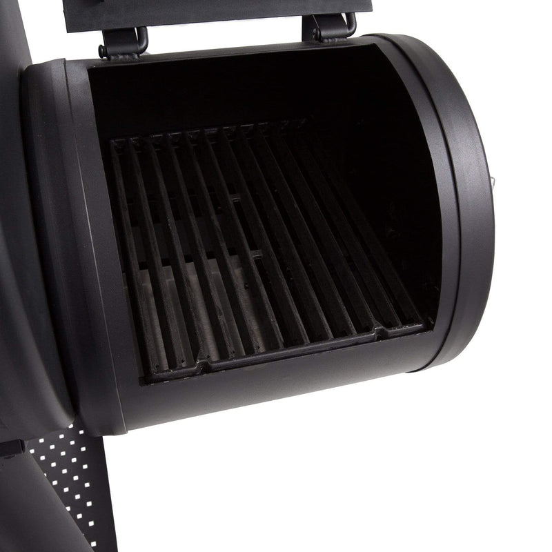 Broil King Broil King REGAL Charcoal Offset Smoker 500 with Heavy Duty Cast Iron Grids Charcoal / Black 958050 Freestanding Charcoal Smoker 062703580500