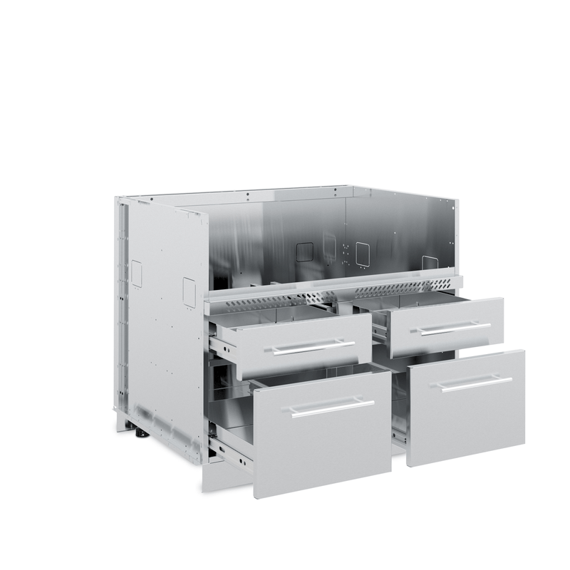 Broil King Regal/Imperial 4 Burner Cabinet Stainless Steel (2 Drawer)