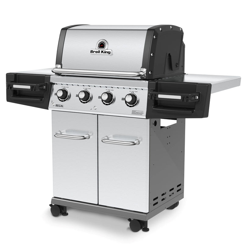 Broil King Broil King REGAL S420 PRO 4-Burner BBQ with 9mm Stainless Steel Cooking Grids Freestanding Gas Grill