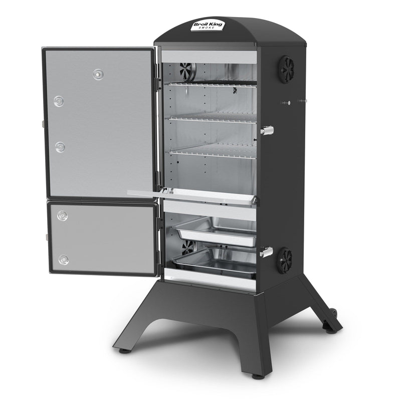 Broil King Broil King SMOKE Vertical Charcoal Smoker Charcoal / Black 923610 Freestanding Charcoal Smoker 062703236100