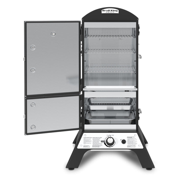 Broil King Broil King SMOKE Vertical Gas Smoker Freestanding Charcoal Smoker