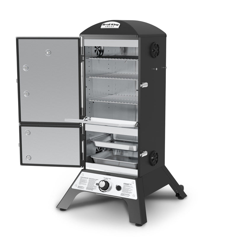 Broil King Broil King SMOKE Vertical Gas Smoker Freestanding Charcoal Smoker