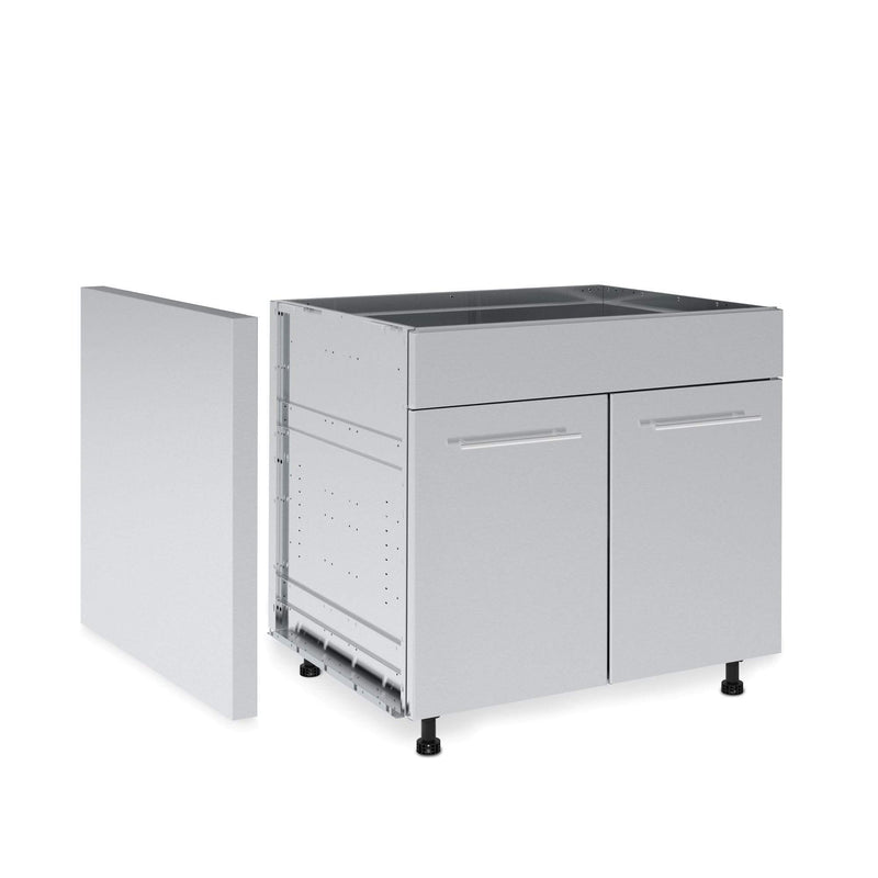 Broil King Stainless Steel Cabinet Side Panel Outdoor Kitchen System
