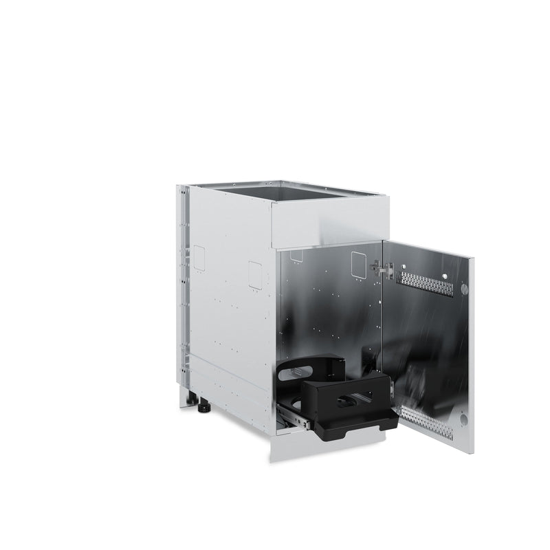 Broil King Stainless Steel Tank / Side Burner Cabinet Outdoor Kitchen System
