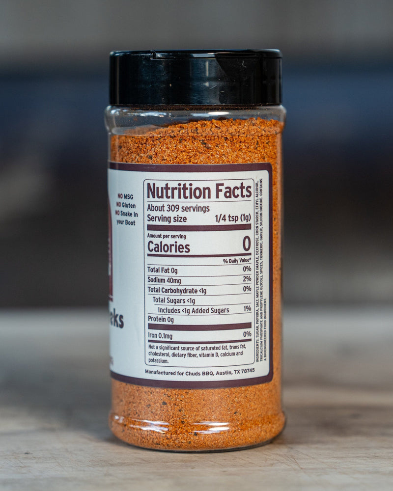 Chuds BBQ SweetCheeks Rub (10.9oz)