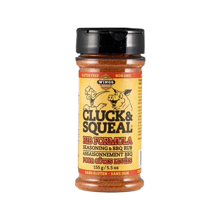 Cluck & Squeal Original Rib Formula Seasoning & BBQ Rub (5.5oz)