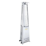 Crown Verity Premium Heater - Pyramid Style Quartz Patio Heater CV-2670-SS