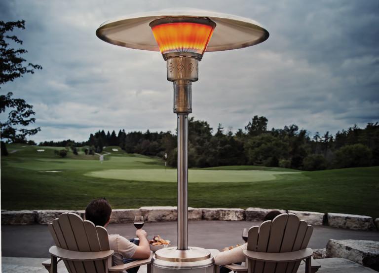 Crown Verity Premium Patio Heater - Stainless Steel w/ Reflector CV-2620-SS