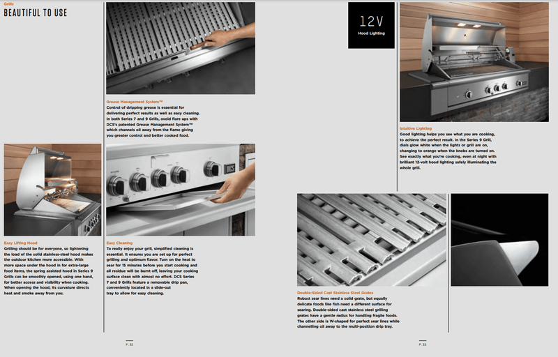 DCS Series 7 30" Built-in BBQ with Rotisserie Kit Option