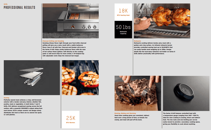 DCS Series 7 36" Built-in BBQ with Rotisserie Kit