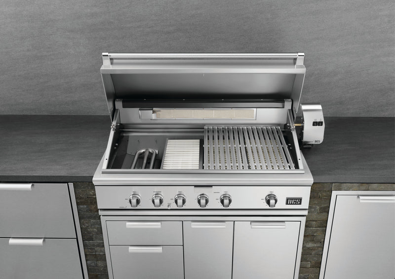 DCS Series 7 Built-in BBQ 48" with Rotisserie Kit