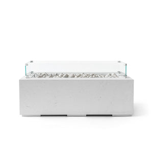 Concrete Fire Pit Glass Avera 48 Wind Guards AVERAWINDGUARD48