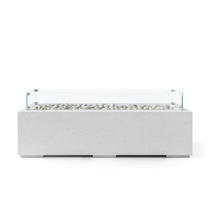 Concrete Fire Pit Glass Avera 60 Wind Guards AVERAWINDGUARD60