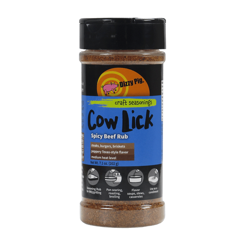 Dizzy Pig Dizzy Pig Cow Lick 8 OZ DIZCOW Sauce & Rub 897687000030