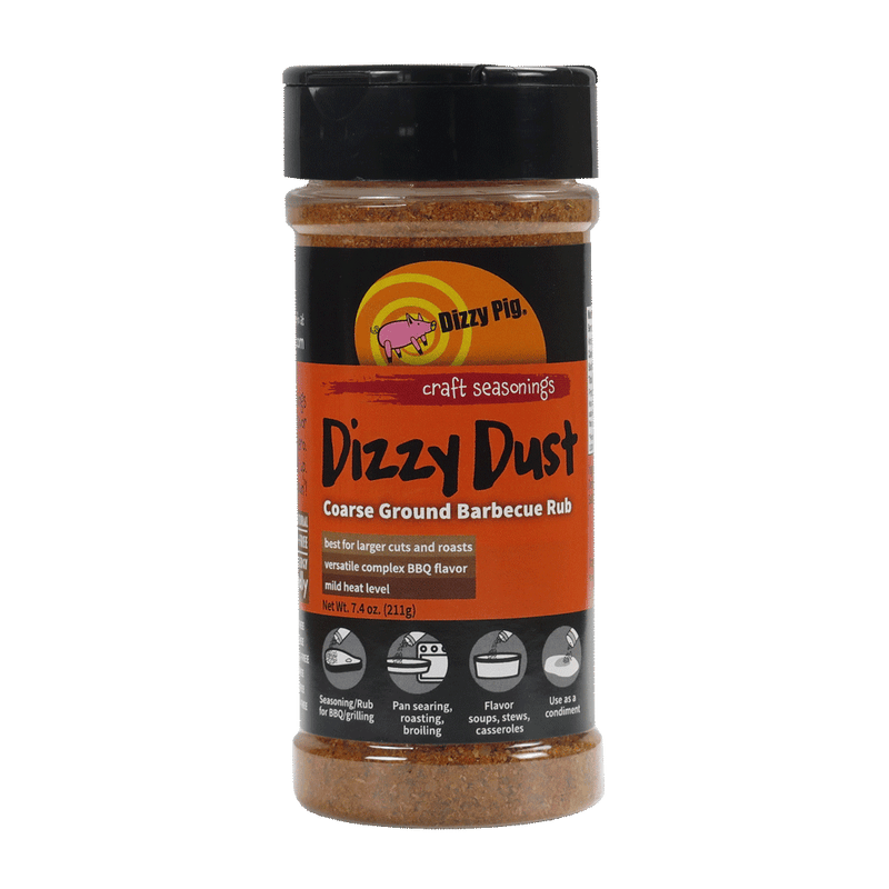 Dizzy Pig Dizzy Dust Coarse-Grind BBQ Seasoning (7.4oz)