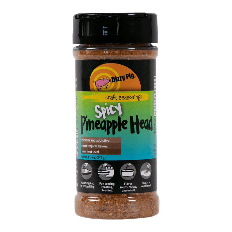 Dizzy Pig Rub SPICY Pineapple Head 8oz